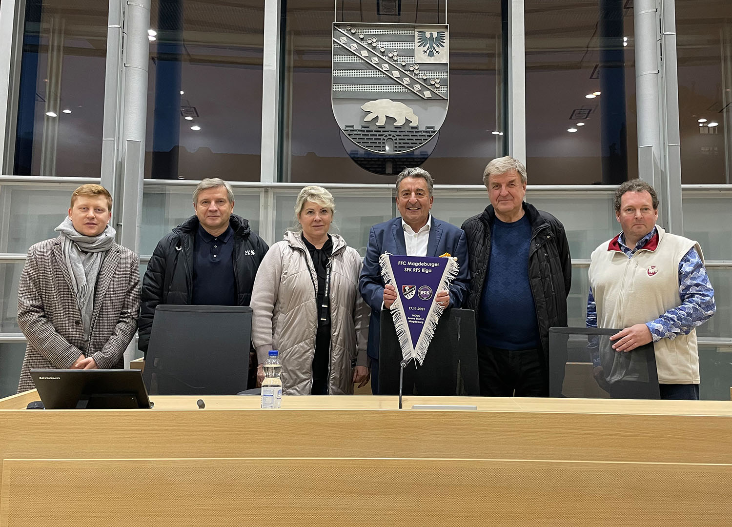 Verbandsvertreter Aus Riga Im Landtag (Bildrechte Beim Landtag Sachsen-Anhalt)